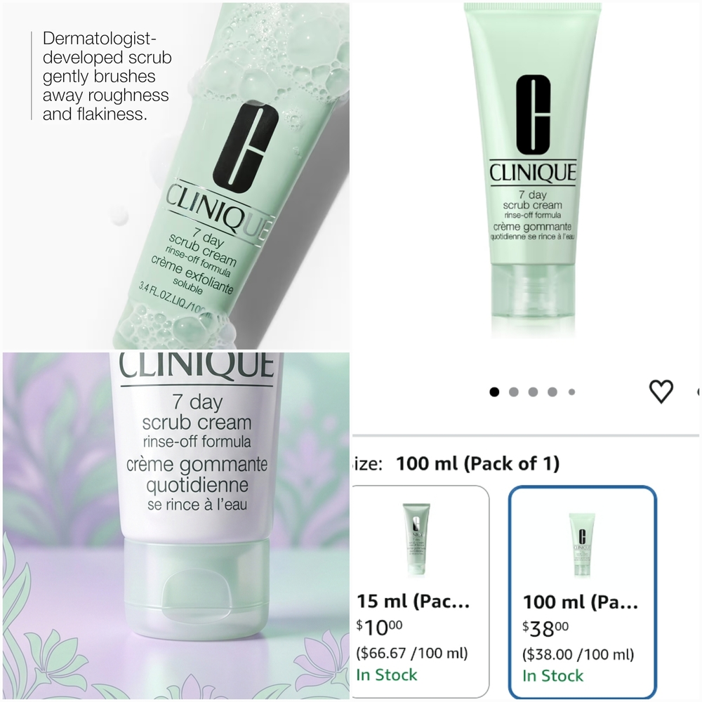 Clinique**NEW** Exfoliating Scrub Cream